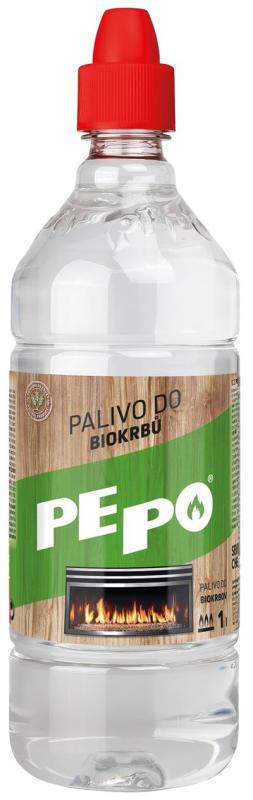 Palivo PE-PO® do biokrbu 1000 ml, biopalivo, biolieh, bioalkohol do krbu