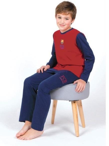 MADNESS Chlapčenské bavlnené pyžamo FC BARCELONA (BC03193) - 8 rokov (128cm)