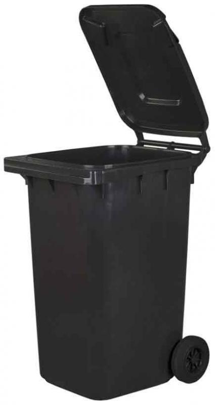 KUKA - nádoba na odpad 240 l, plastová čierna
