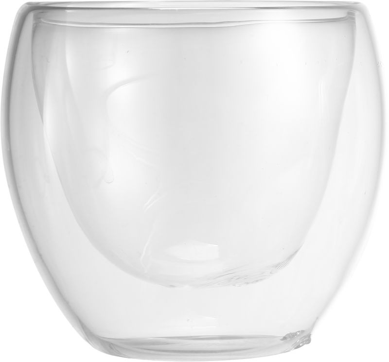 Pohár MagicHome na kávu/čaj, termo s dvojitou stenou, 90 ml, bal. 2 ks