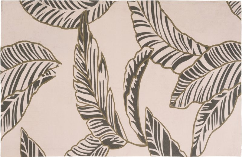 Rohožka MagicHome, pred dvere, Tropical, plast/latex, 60x90 cm