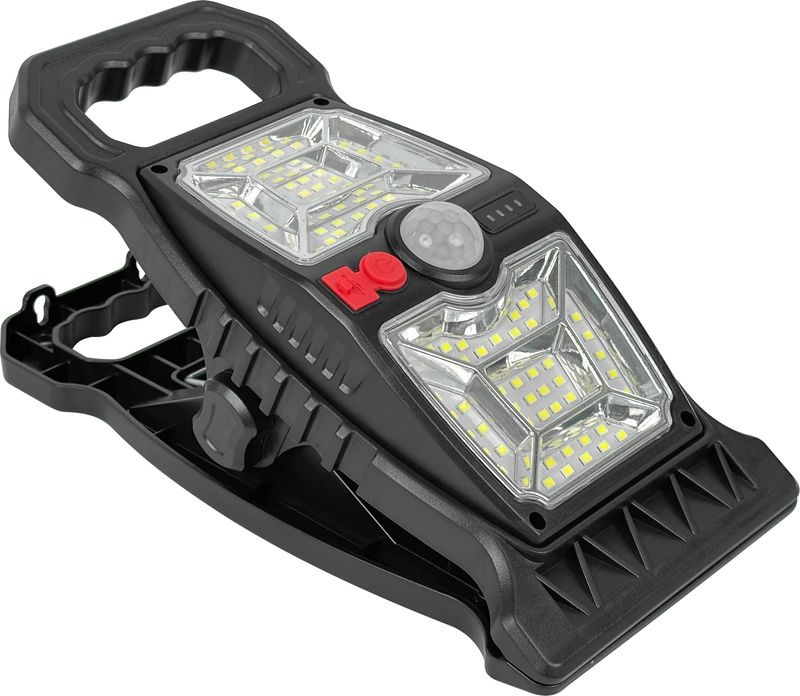 Lampa Strend Pro, 92x LED, 600lm, solárne nabíjanie, pohybový senzor, USB-C výstup