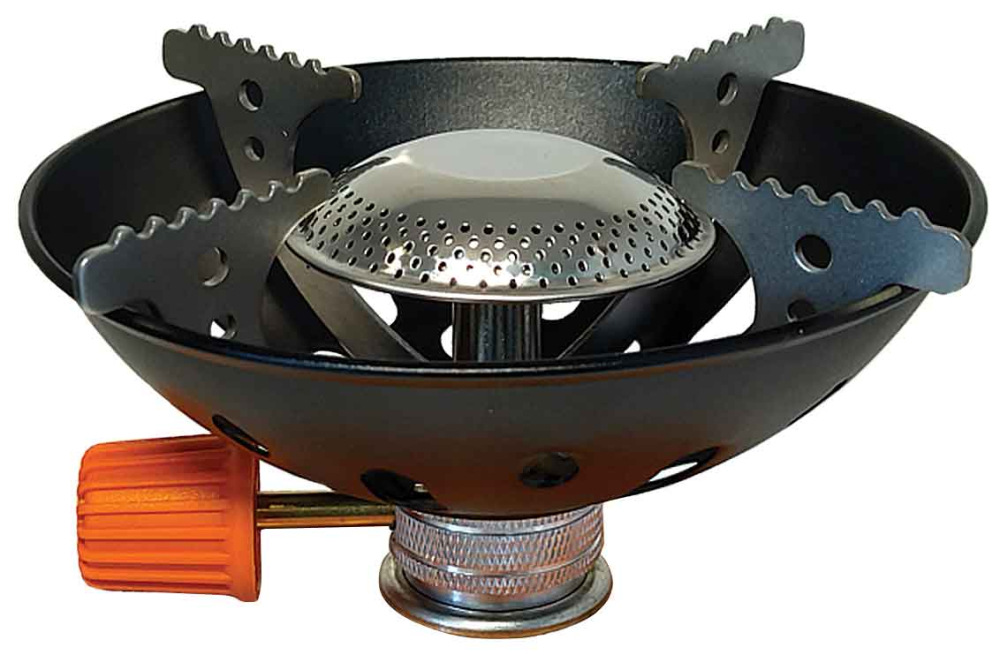 Kempingový varič WIND SHIELD s reguláciou, pripojenie na závit 7/16", ELICO