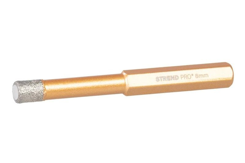 Vyrezávač Strend Pro, diamant, korunka, HEX 1/4", 8 mm