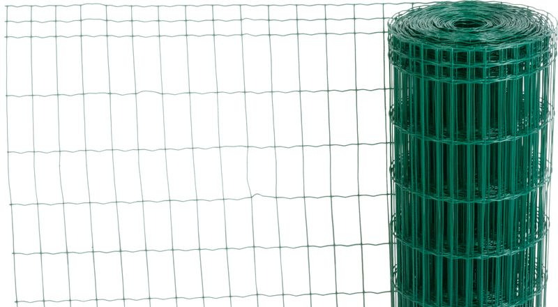 Pletivo EUROPLAST 1, 1500/100x50/2,20 mm, zelené, RAL 6005, Zn+PVC, ohradové, bal. 10 m