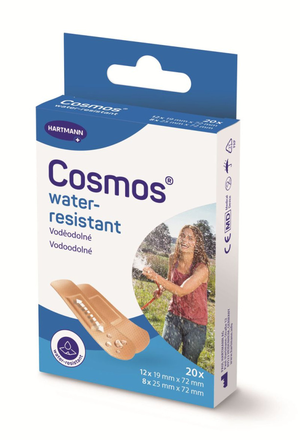 Náplasť Cosmos vodoodolná 2 veľkosti, 20 ks