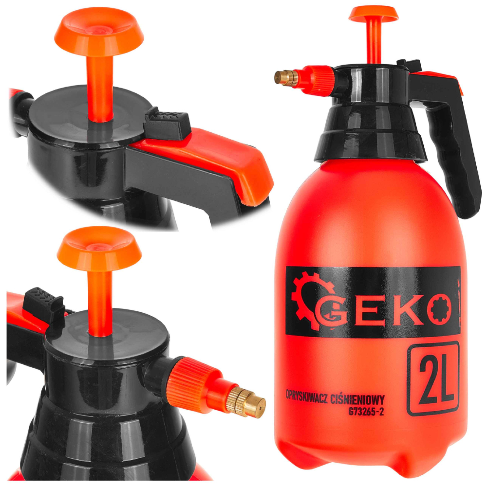 Postrekovač ručný tlakový 2 litrový, GEKO