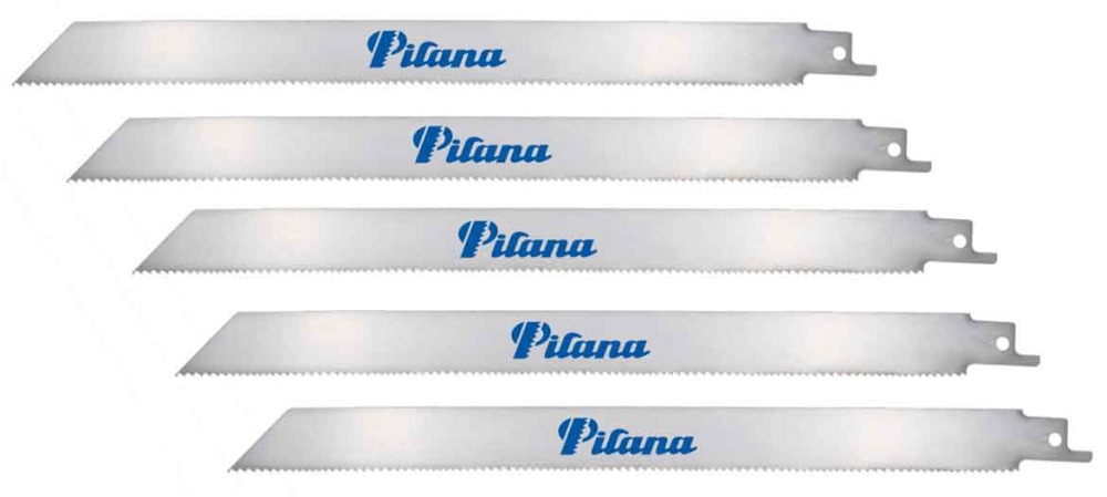 Mečový pílový list na kov a nerez 225x19x0,9 mm,10/14 zubov, BiMetal Co-8%, PILANA