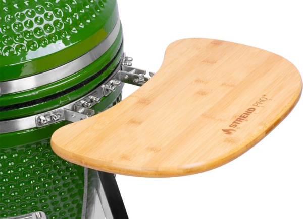 Gril Strend Pro Kamado Egg 16", priemer 33,50 cm, gril výška 73 cm, zelený, 40x57x97,50 cm 4