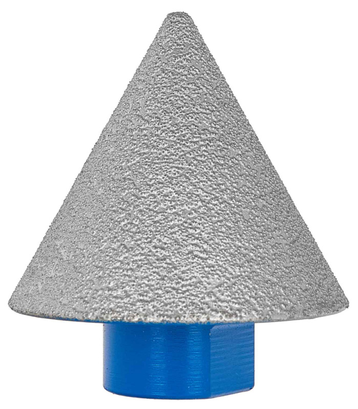 Brúsny diamantový kužeľový kotúč 2-50 mm, upnutie závit M14, GEKO 3