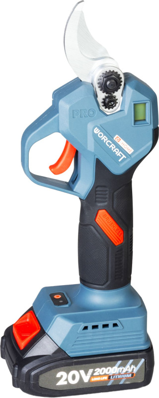 Nožnice Worcraft Home CSC-S20LiBCM ShareSYS, BRUSHLESS, 20V Li-Ion, záhradné, akumulátorové, na koná 1