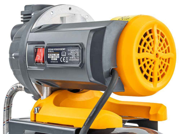 Domáca vodáreň 400 W, nádrž 19 l, max. výška 7 m, 108 l/min, tlačná výška 30 m 8