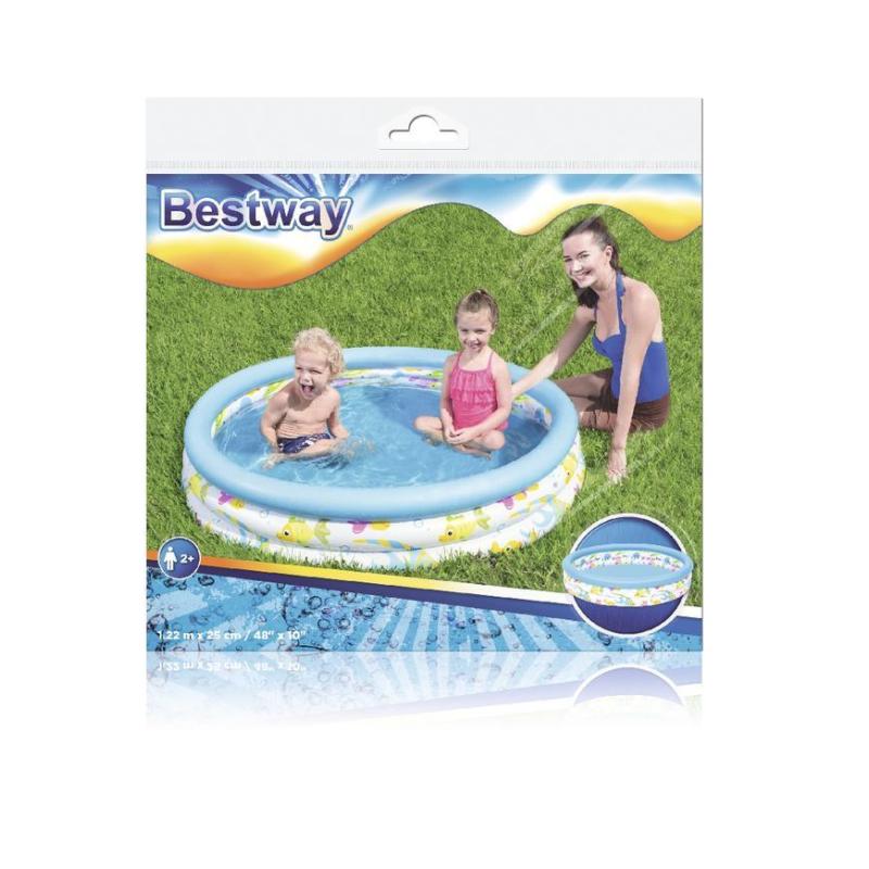 Bazénik Bestway® 51009, Coral Kids Pool, detský, nafukovací, 122x25 cm 1