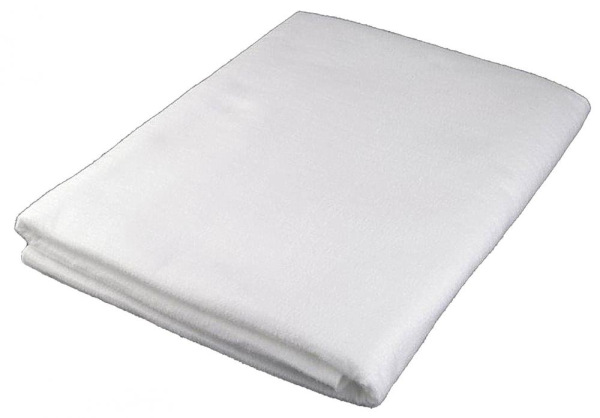 Textília netkaná 1,1 x 5 m biela 17 g/m2