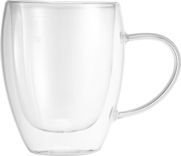 Hrnček MagicHome na kávu/čaj, termo s dvojitou stenou, 280 ml, bal. 2 ks