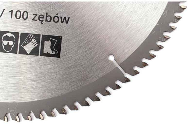 Pílový kotúč s SK plátkami 210 x 2,5 x 30, 100 zubov, na rezanie hliníka, TORNADO 2