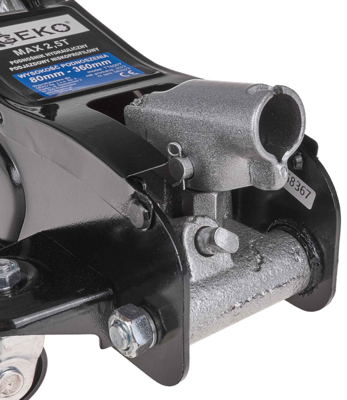 Zdvihák hydraulický pojazdný nízky 2.500 kg, 85-380 mm, kartón, GEKO 8