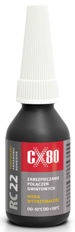 Anaeróbne lepidlo, RC 38 na závitové spoje, 10ml