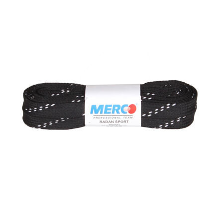Merco PHX šnúrky do korčúľ, nevoskované čierna 270cm