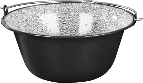 Kotlík MagicHome, na guláš, 12 lit., 39,8x18 cm, smaltovaný, čierny, bez pokrievky