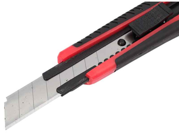 Sada ulamovacích nožov 18 mm v predajnom boxe, 24 ks, s tlačidlom, 4 farby, XL-TOOLS 3