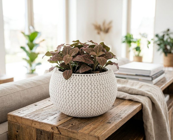 Kvetináč SPLOFY Bowl 290x195 mm, biely 1