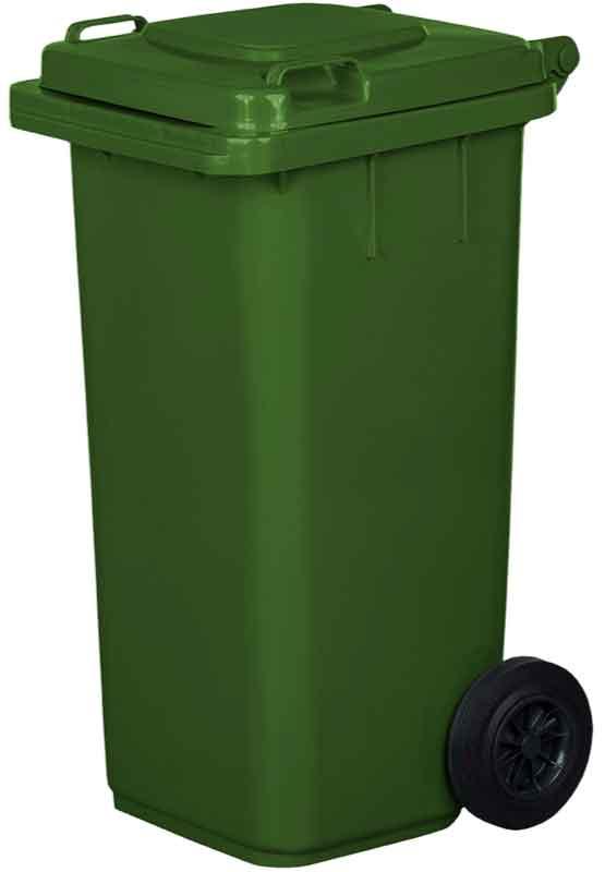 KUKA - nádoba na odpad 120 l, plastová zelená