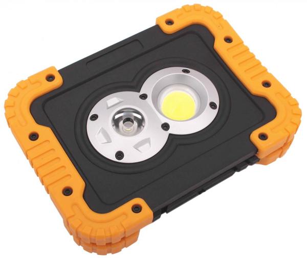 Lampa dielenská COB 10 W - 5 W LED, nabíjačka na mobil, USB, 4.400 mAh, PRO-TECHNIK 2