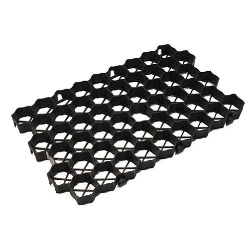 Tvarnica GECO 24564, čierna, zatrávňovacia, 590x395x30 mm, 4 ks, 0.93 m2
