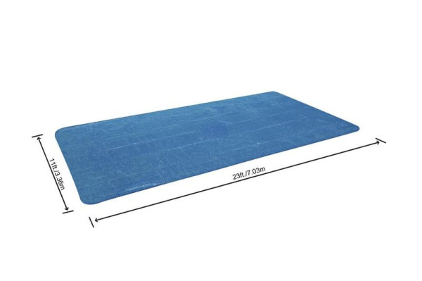 Plachta Bestway® FlowClear™, 58228, solárna, bazénová, 6,40 x 2,74 m