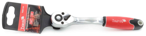 Račňa prepínacia s vyhadzovačom a páčkou 1/4", 72 zubov, TVARDY 1