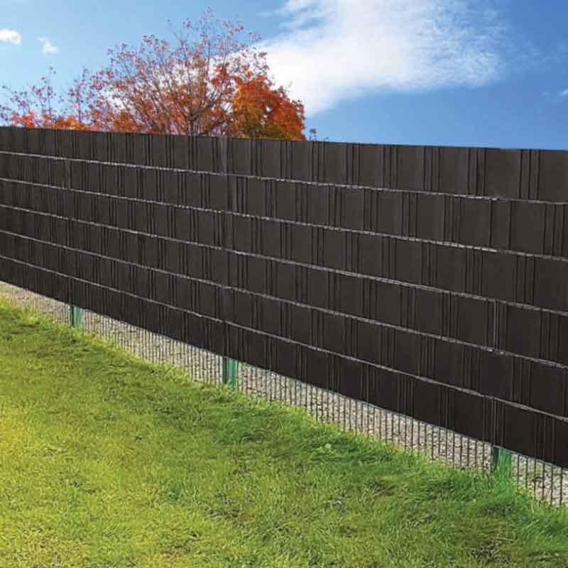 Páska tieniaca na plotové panely antracit, PVC, 190 mm x 35 m, 450g/m2, XL-TOOLS 7