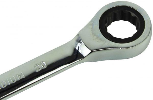 Račňový kľúč očkoplochý CrV 8 mm, XL-TOOLS