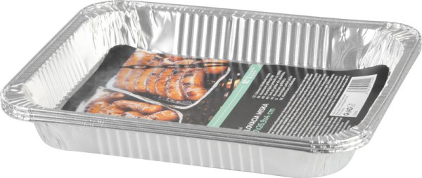 Miska MagicHome, 32,7x26,9x4 cm, grilovacia, 3 ks, Alu 2