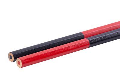 Ceruzka Strend Pro CP0660, tesárska, 175 mm, šesťhranná, červená/modrá tuha, bal. 12 ks