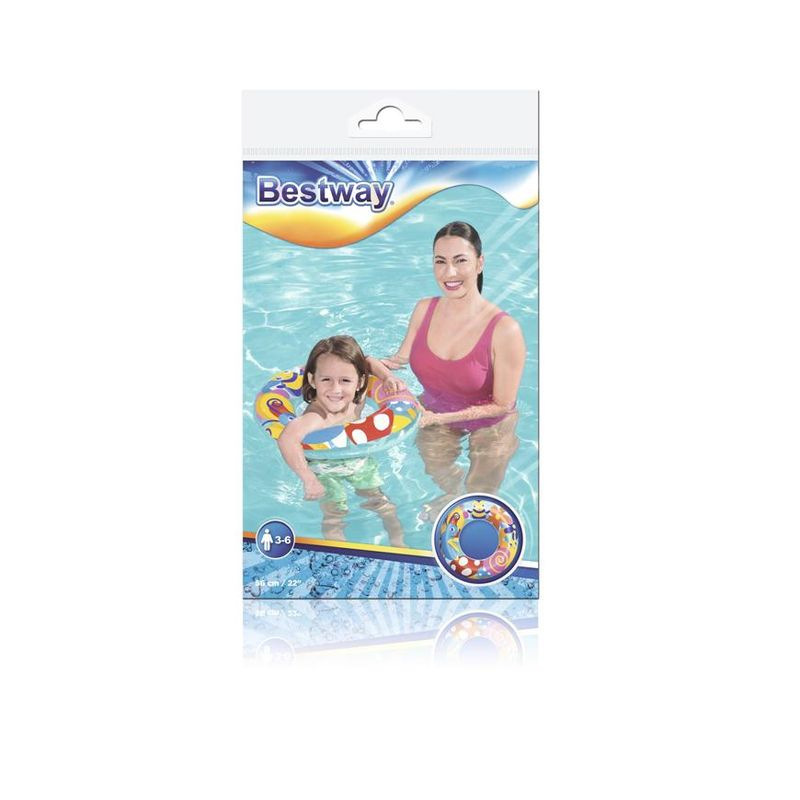 Kruh Bestway® 36013, detský, nafukovací, koleso do vody, 56 cm 4