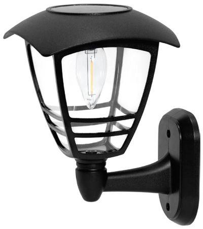 Lampa Strend Pro Garden, solárna, na stenu/plot, 15x15x21 cm