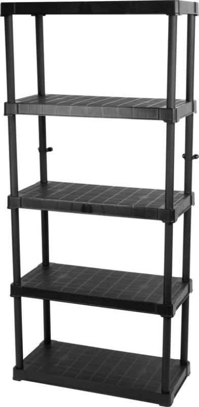 Regál Racks RA8040, plastový, 5 políc, 800x400 mm