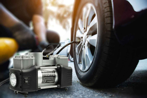 Automobilový kompresor do zásuvky 12V, 10bar, 250W, GEKO 12