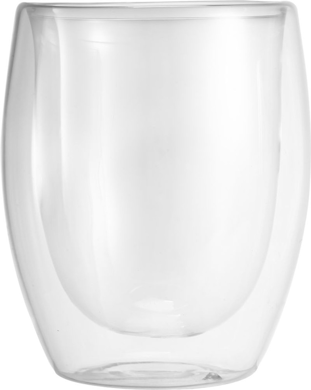 Pohár MagicHome na kávu/čaj, termo s dvojitou stenou, 380 ml, bal. 2 ks