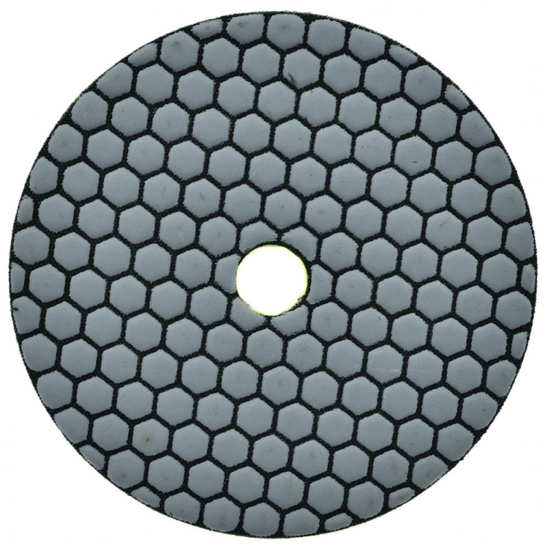 Brúsny diamantový kotúč 125 mm, zrno 100 suchý zips, brúsenie na sucho, GEKO 1