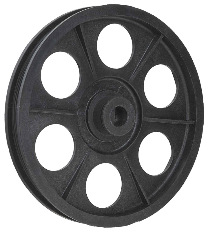 Plastová kladka pre miešačky na betón, GEKO