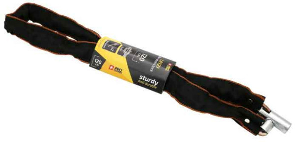Reťazový zámok na bicykel 120 cm x 5 mm, XL-TOOLS 4