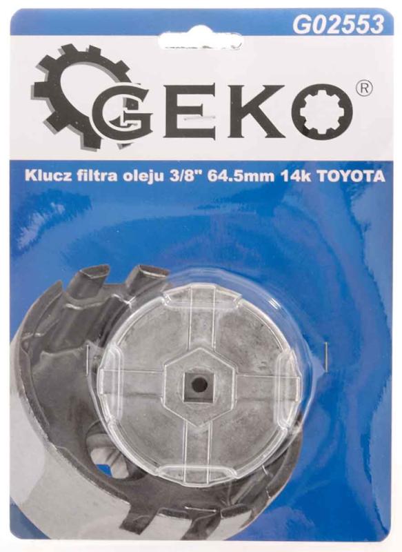 Kľúč na olejový filter 3/8" 64,5 mm 14k TOYOTA