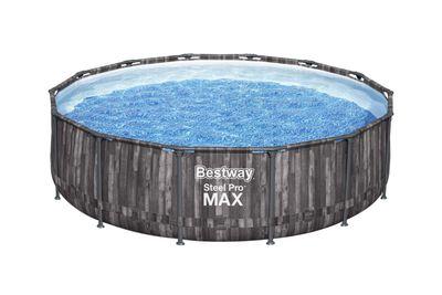 Bazén Bestway® Steel Pro MAX, 5614Z, kartušová filtrácia, rebrík, plachta, 427x107 cm 1