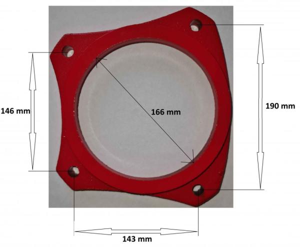 Otočná základová doska k zveráku YORK 150 mm 2