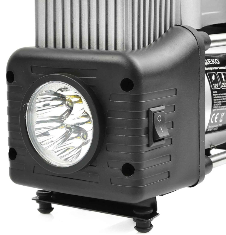 Automobilový kompresor do zásuvky 12V, 10bar, 250W, GEKO 5