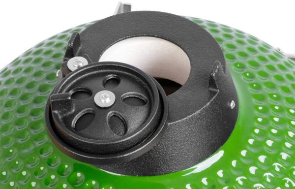 Gril Strend Pro Kamado Egg 16", priemer 33,50 cm, gril výška 73 cm, zelený, 40x57x97,50 cm 11