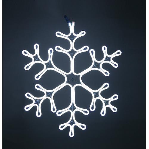 Dekorácia MagicHome Vianoce, Hviezda, LED Neon, 53x56 cm, 230V