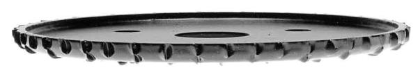 Fréza rašpľová do uhlovej brúsky 120 x 6 x 22,2 mm vysoký zub, TARPOL, T-46
